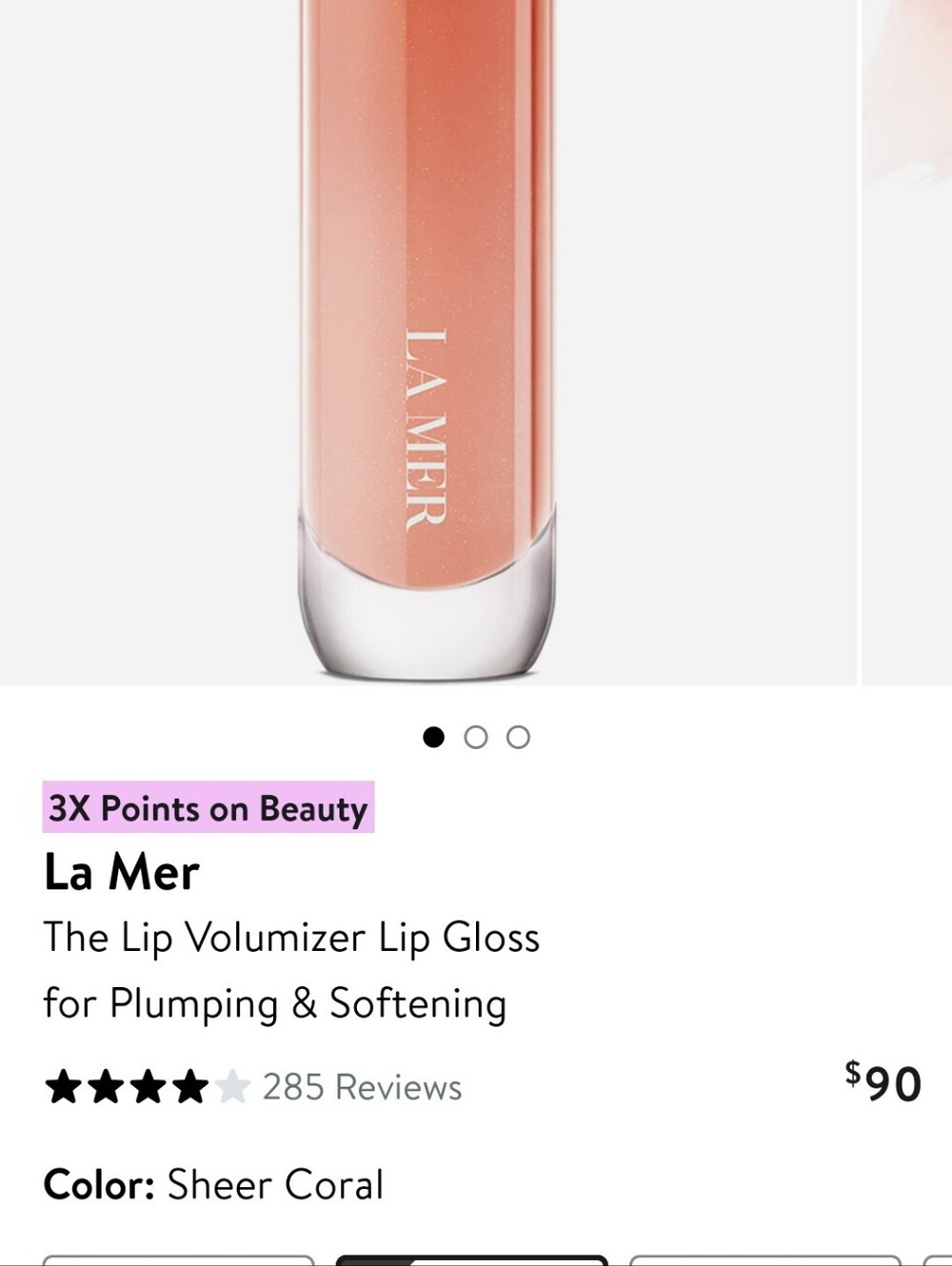 La Mer The Lip Volumizer - 40 Sheer Coral - Picture 7 of 7